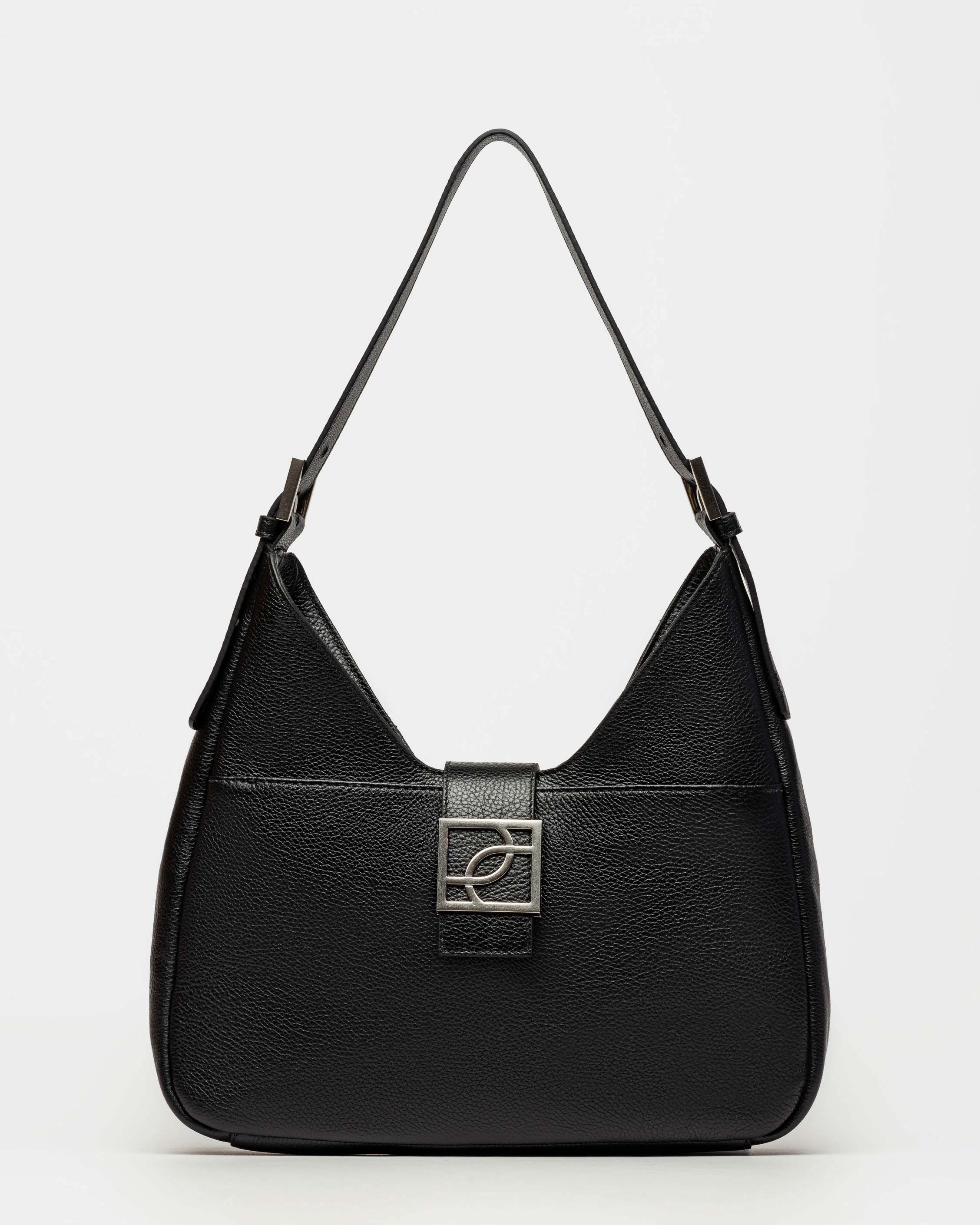 BOLSO SIGNATURE EN CUERO GRANEADO