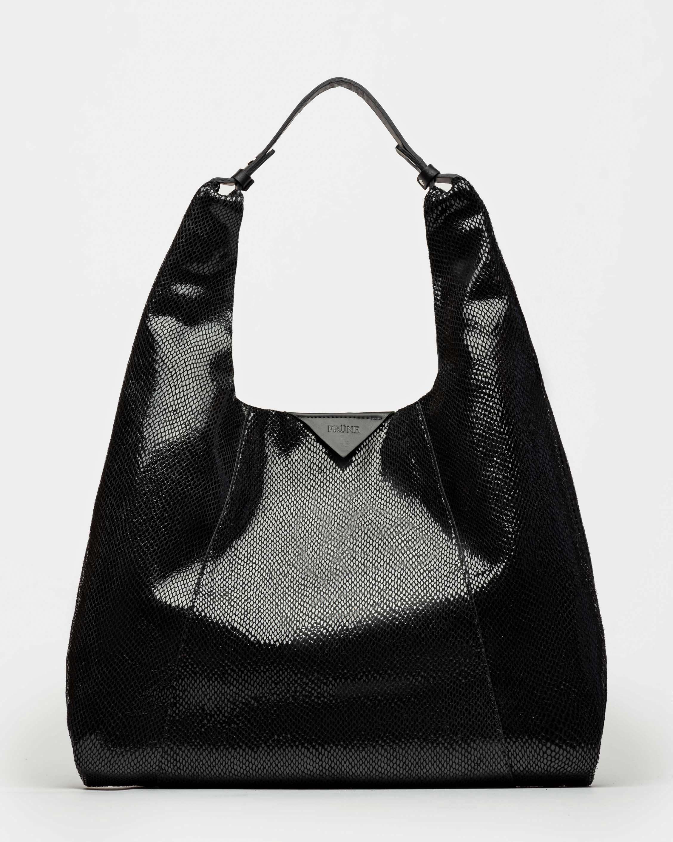 BOLSO THE SHOPPING EN CUERO GRABADO SNAKE